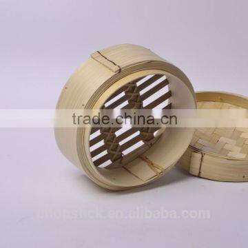 2014 high quality round bamboo steamer