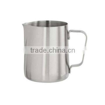 Amazon supply 304 stainless steel 12Oz 350ml Milk pitcher/Latte & Frothing Milk, Available in 12-Oz, 20-Oz and 32-Oz sizes