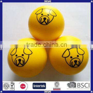 pressure reliver PU foam custom made round ball stress ball