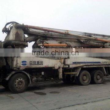 Concrete pump truck for sale zoomlion 44 meters pump truck used condition zoomlion year 2006 44m concrete pump truck for sale