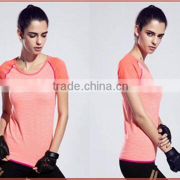 2016 Basic Color Wholesale Women Running Sports Wear photo-5