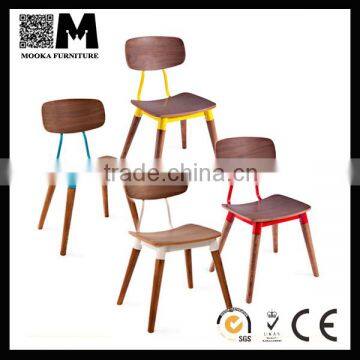 living room furniture wooden Copine colorful chair for sale