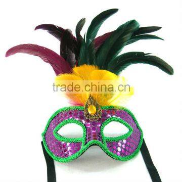 Birthday Party Feather Masks For Female Masks