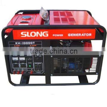 China 10kw generator gasoline type with wheels kit for home use