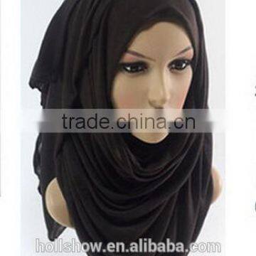Cheap Fashion Women Muslim Dubai Hijab Shawl Solid Color Infinity Jersey Turkey Scarf Quality Choice