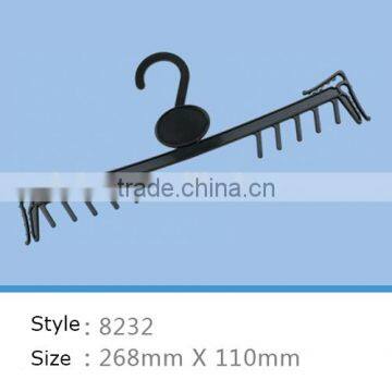 Black Plastic Clothes Hanger for Lingerie photo-2