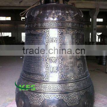 1.8m high bronze bell