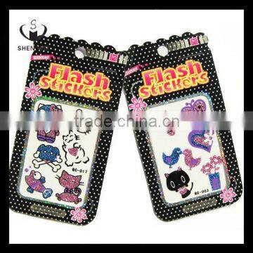 hello kitty rhinestone crystal car body mobile sticker