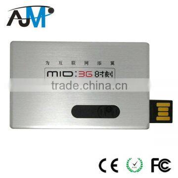 fanshion credit card thumb drive oem odm custom buisness gift promotion