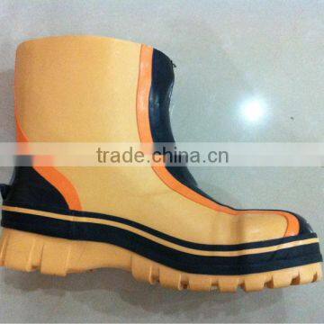 fashion rubber rain boots for men