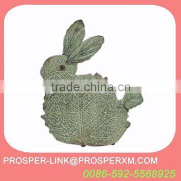 Ceramic rabbit decoration