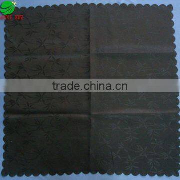 Satin maple leaf jacquard table cloth