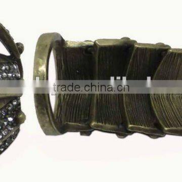 articulated rhinestone rings
