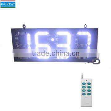 New products and high qualit outdoor hanging RF control led digital date display