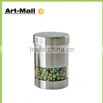 hot 2016 Guaranteed quality covered glass spice jar with spoon