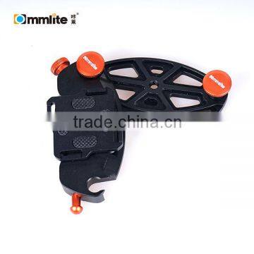 Commlite Metal Aluminum Alloy CNC Waist Belt Buckle Holster for Outdoor Climbing, Cycling and Hiking photo-2