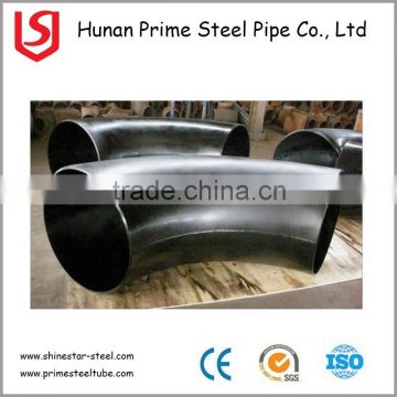 Factory customized asme b16.9 long radius carbon steel elbow