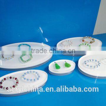 Acrylic Jewelry Display Hand catenary Stand Display , Stand For Jewelry