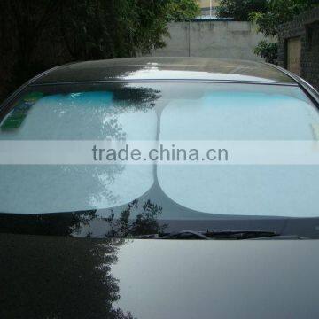 Front windshield auto sunshade screen