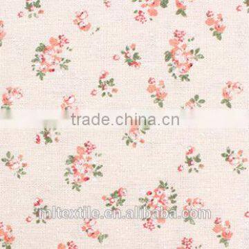 Digital Printed Cotton Linen Home Decoration Fabric photo-5