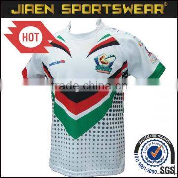 Custom cheap rugby jersey custom full sublimation printing rugby jersey/rugby shirts