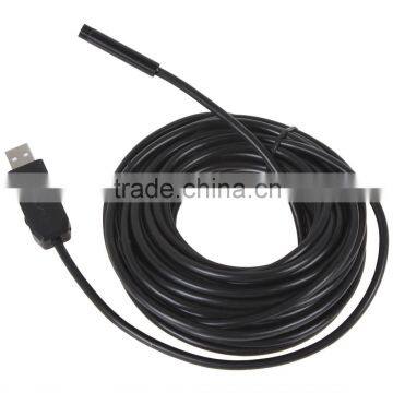 2M Cable Length Endoscope 7mm Lens Waterproof IP67 Mini USB Endoscope Camera Inspection Borescope Tube Snake Scope 6 LEDs photo-4