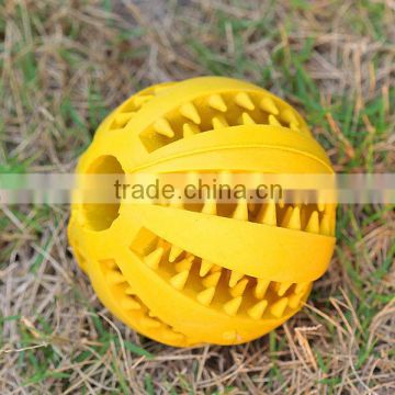 Large and high bouncing exercise rubber ball