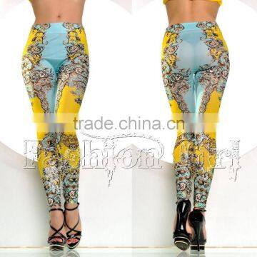 sexy jean women sport leggings wholesale abibaba