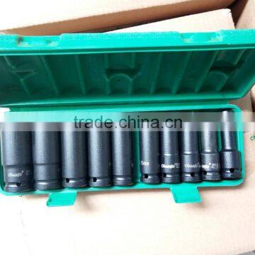 Cr-V 10pcs air impact socket sets for sale