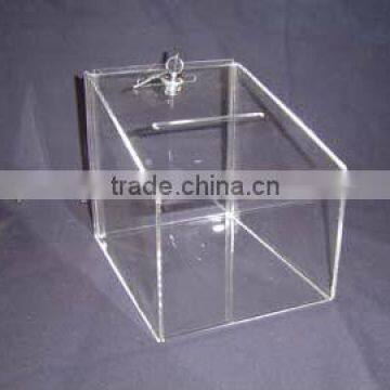 2013 customized acrylic money box