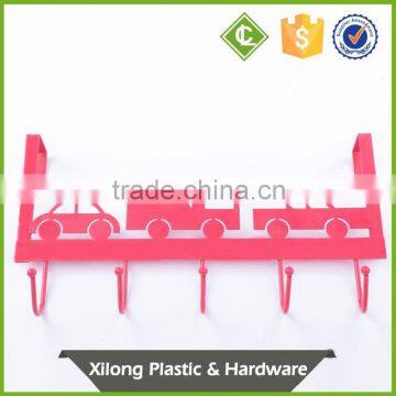 Car Design Hook 5 Hooks/ Overdoor Metal Hook photo-2