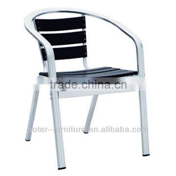 Outdoor plastic wooden antique wood dining chairs