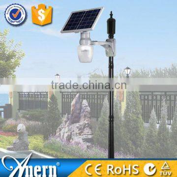 Good quality 10AH Lithium Battery garden mushroom solar garden lighting pole light