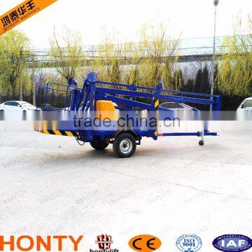 Trailing spider lift/trailer mounted boom lift/truck vehicle mounted boom lift