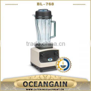 high performance stainless steel commercial ice drink blender with capacity 2Liters made in China                        
                                                Quality Choice