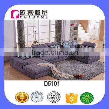 D5101 divan corner sofa for living room furniture