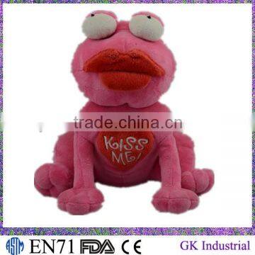 Valentine Plush toy Pink Frog