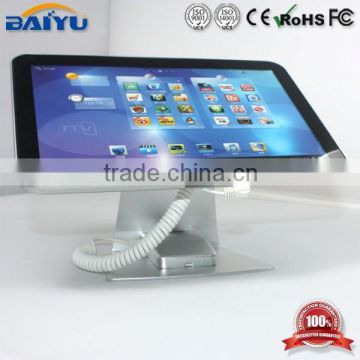 Aluminium alloy security display stand for tablet with alarm