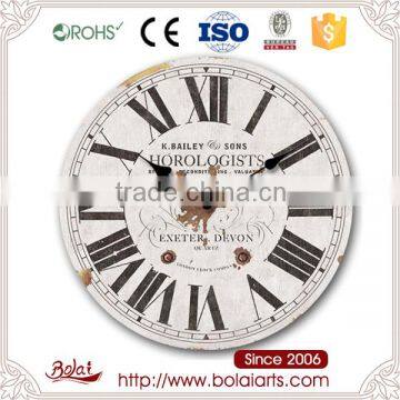 Simple style designs sophisticated home decoration wall clock for flower shop