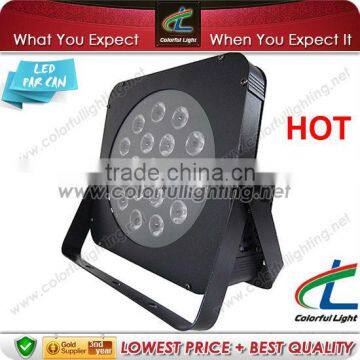 HOT!!! Mini 18 x 3w RGB Tricolor LED Flat Par Light (CL-FTP18)