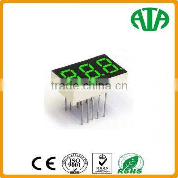 0.36 inch 7 segment led display 3 digit