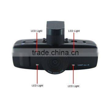 High quality 1.5 inch 4:3 TFT LCD gps car dvr camera system with gps logger