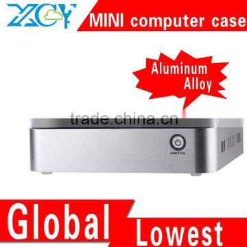 Hot on sale X25X aluminium pc case mini pc case industrial pc case Support MIC