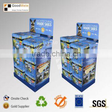 Corrugated Dump Bin with Header