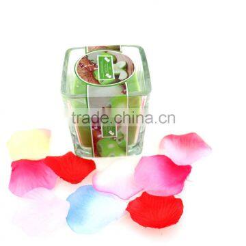 7*8 Flat Top Soy Candles in Glass Candle Holders Oblong Type for Decoration photo-2