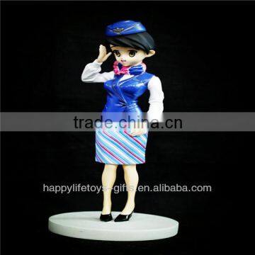 Hot Sexy Girl Custom Resin Figure Air Hostess