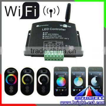 IOS and Android System rgb led controller wifi,rgb led controller wifi