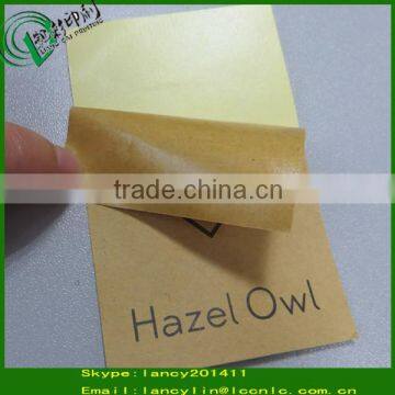 packing printing carton box paper label one color printing kraft labels for canada