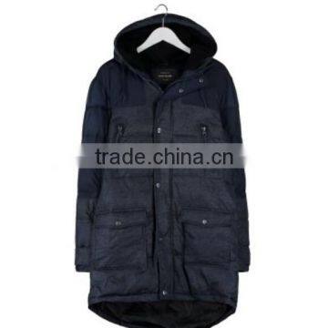 men's padded jackets coats with hood 2015 winter