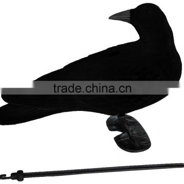 Reverse Crow Decoy Crow Decoy flocked Crow Decoy Corbie/ Raven Decoy